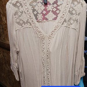 New Direction tan and Lace